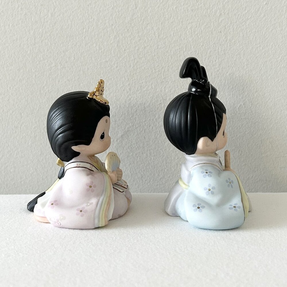 RARE Precious Moments All Girls Are Beautiful Figurines 4 Pc Japanese Collection - Picture 4 of 10